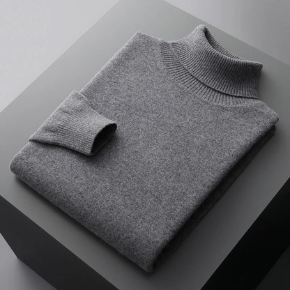 Louis - Suéter de lana con cuello alto