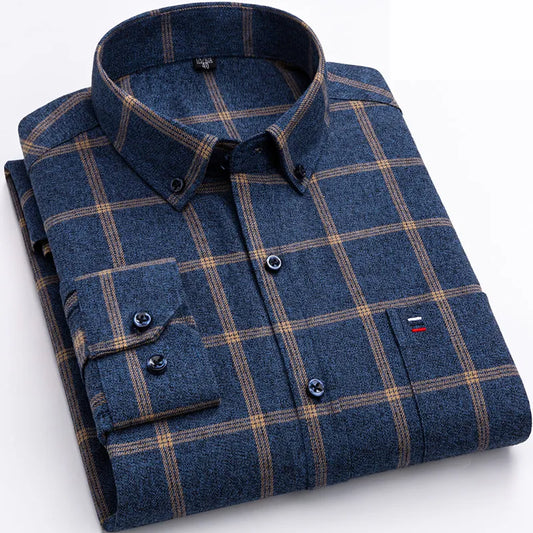 Louis – Camisa de cuadros de algodón