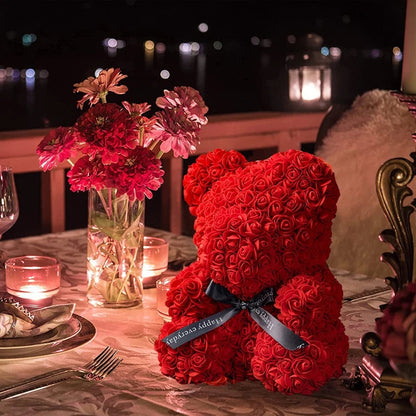 Adorbs – Osito de rosas en caja LED