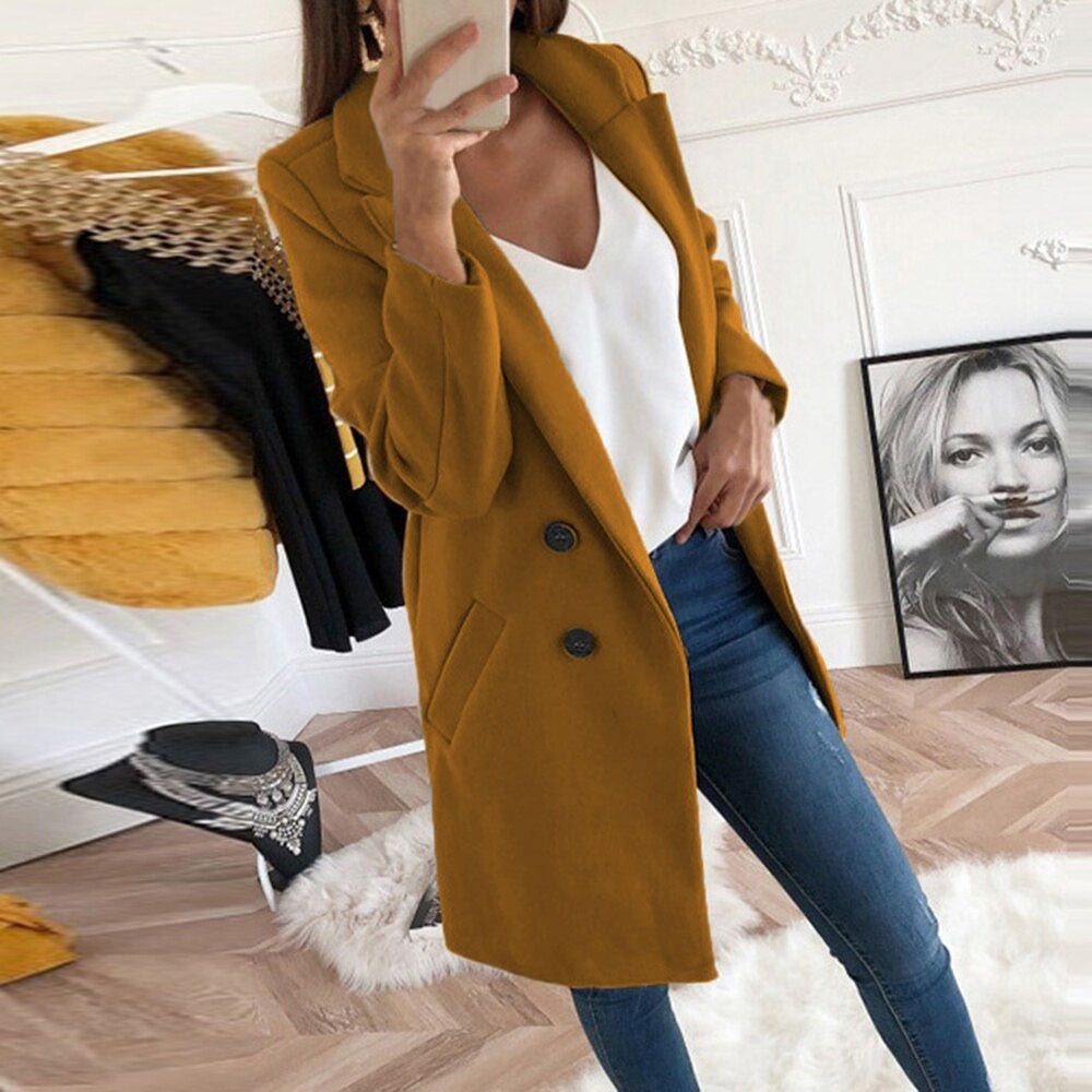 Jazy – Elegante Abrigo de Invierno