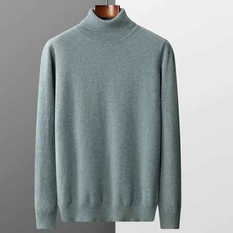 Louis - Suéter de lana con cuello alto