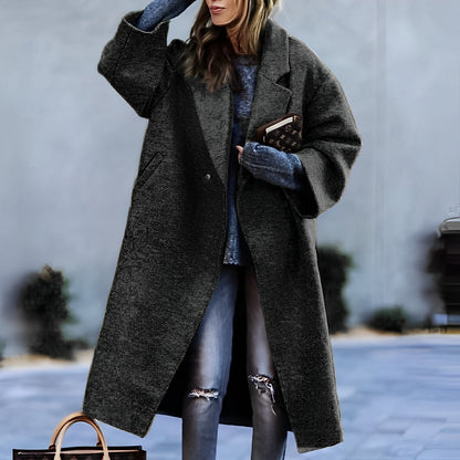 Yoni – Abrigo en estilo clásico vintage