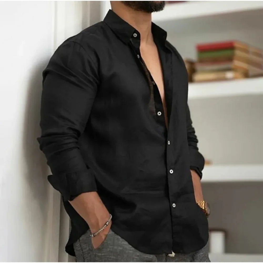 Ronie – Camisa de Lino Transpirable