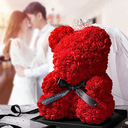 Adorbs – Osito de rosas en caja LED