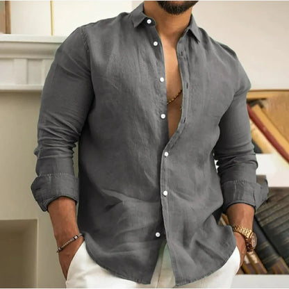 Ronie – Camisa de Lino Transpirable