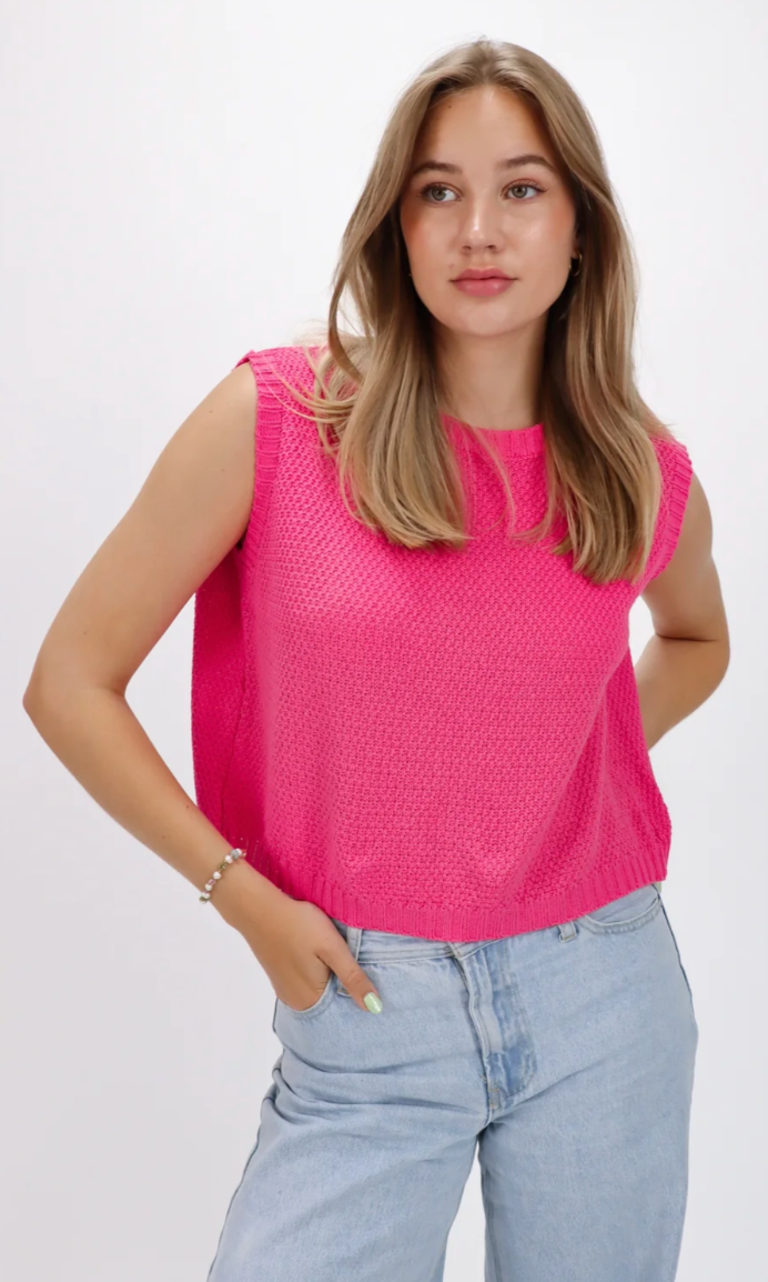 Irene – Top Tejido Espalda Abierta