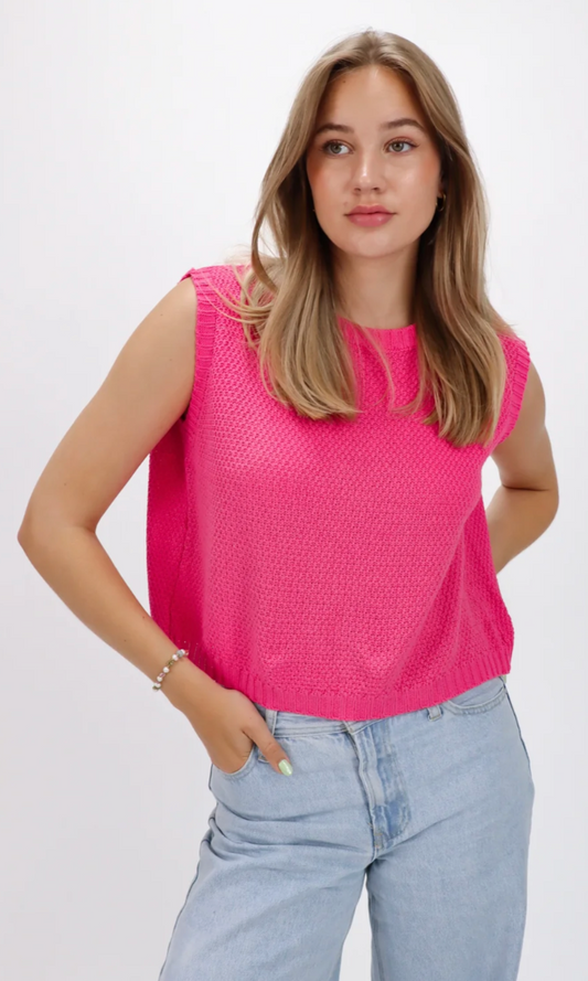 Irene – Top Tejido Espalda Abierta