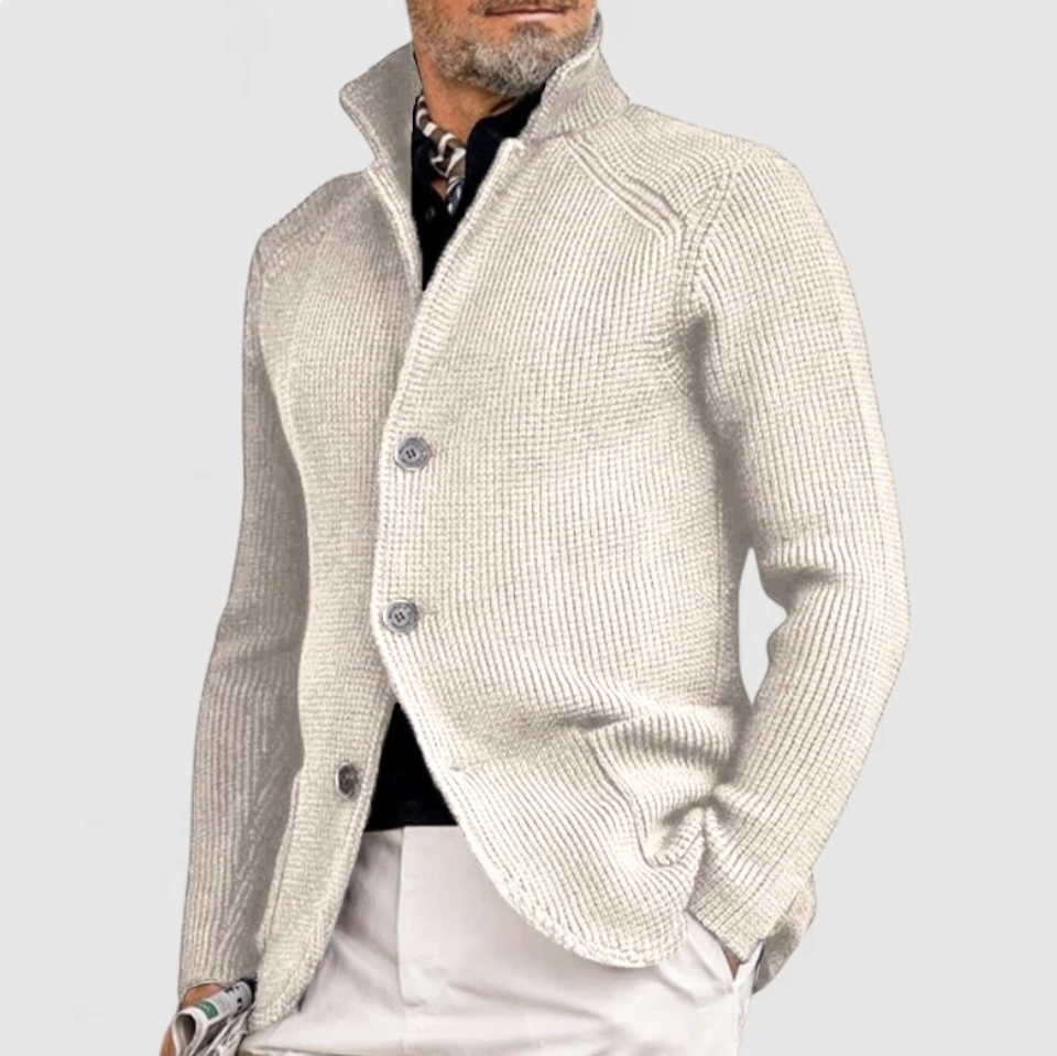 George – Cardigan Hombre Estilo Clásico