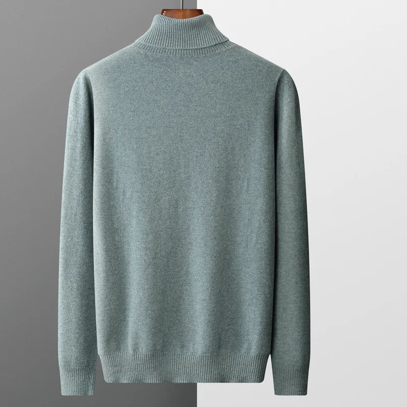 Louis - Suéter de lana con cuello alto