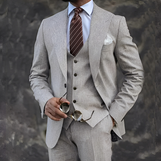 Elwyn - Traje para hombres de tres piezas, casual y formal