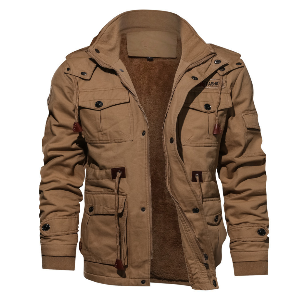 Anthony - Chaqueta de terciopelo para hombres, elegante y cálida