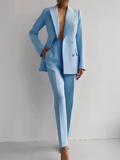 Nydia - Traje elegante de chaqueta y pantalón para mujeres