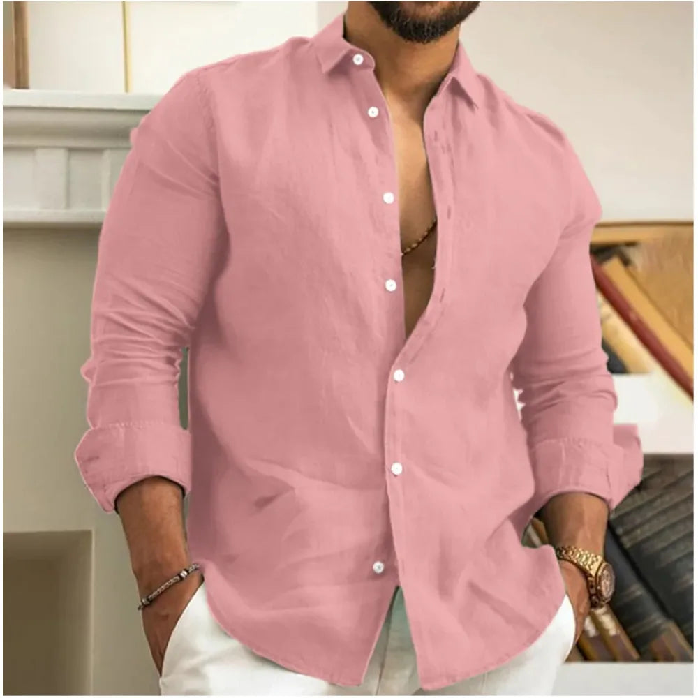 Ronie – Camisa de Lino Transpirable