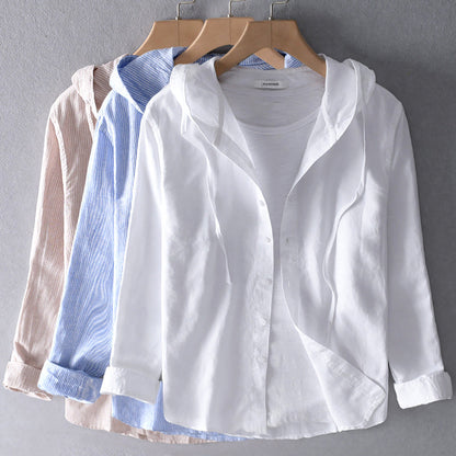 Brie – Ligera Camiseta Suave con Capucha