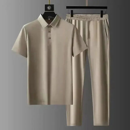 Sandro – Conjunto de Polo de Dos Piezas para Hombres