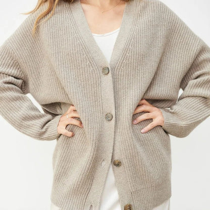 Leah – Cardigan de Cashmere Extra Largo