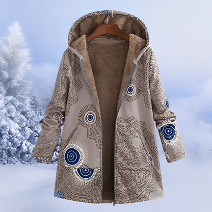FluffCoat – Chaqueta de Invierno con Estampado