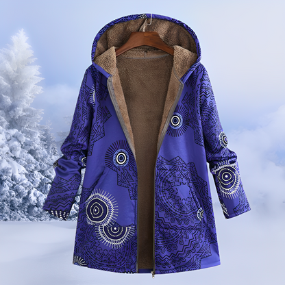 FluffCoat – Chaqueta de Invierno con Estampado