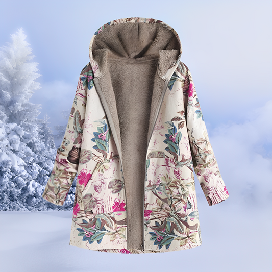 FluffCoat – Chaqueta de Invierno con Estampado