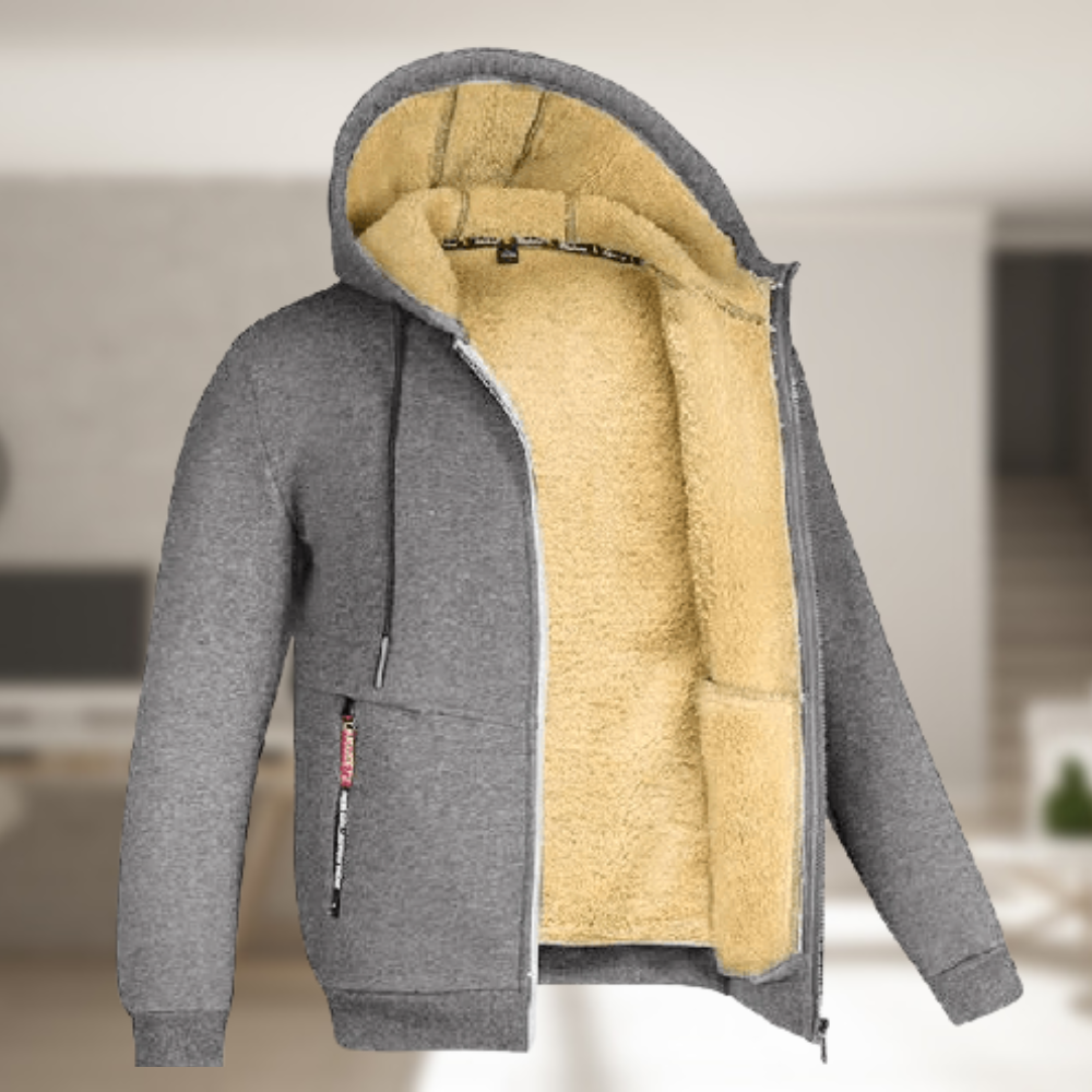 Andrew – Abrigo invernal con capucha y polar