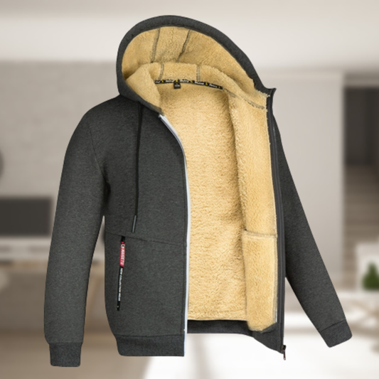 Andrew – Abrigo invernal con capucha y polar