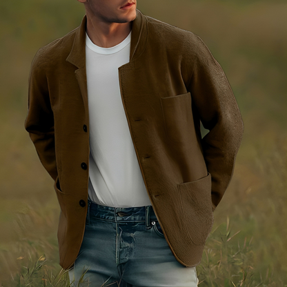 Jourdain - Chaquetas con varios bolsillos para hombres