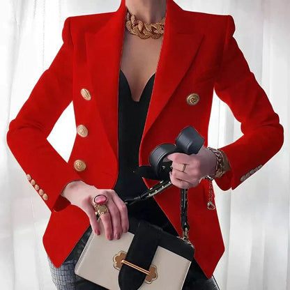 Clara – Blazer con Doble Botonadura