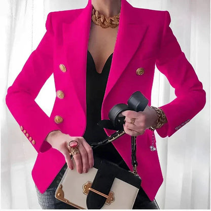 Clara – Blazer con Doble Botonadura
