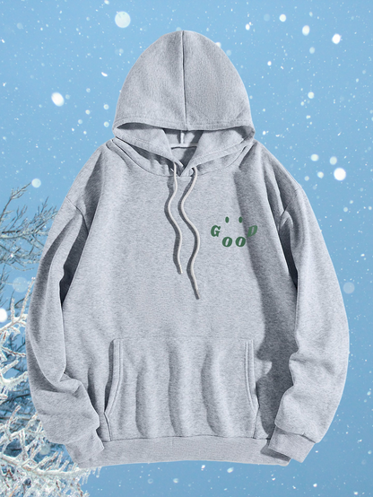 Good Day! – Sudadera con Capucha Declaración Algodón