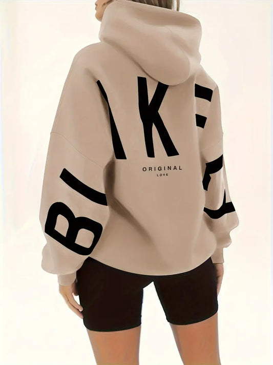 Hannah – Chaqueta con capucha cálida con estampado