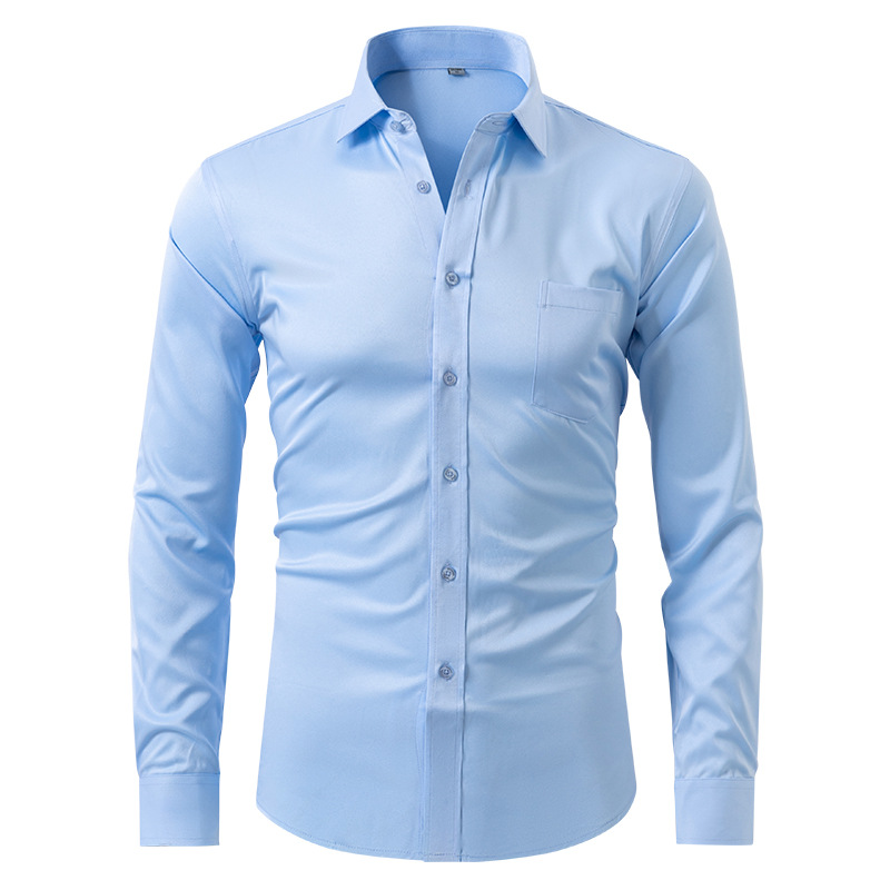 Lars – Camisa de manga larga entallada