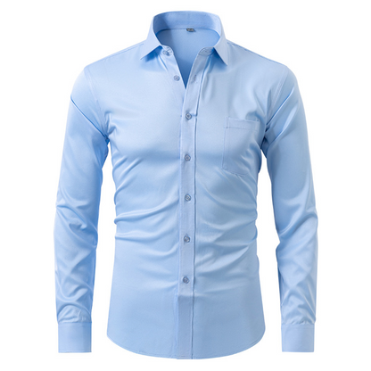 Lars – Camisa de manga larga entallada