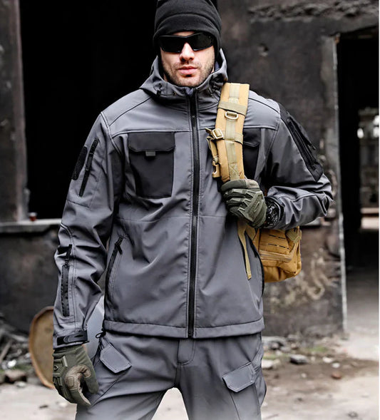 Bent – Robusta chaqueta militar impermeable