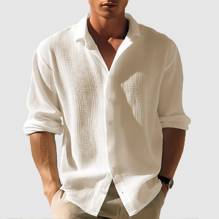 Jonas – Camisa de verano con botonadura