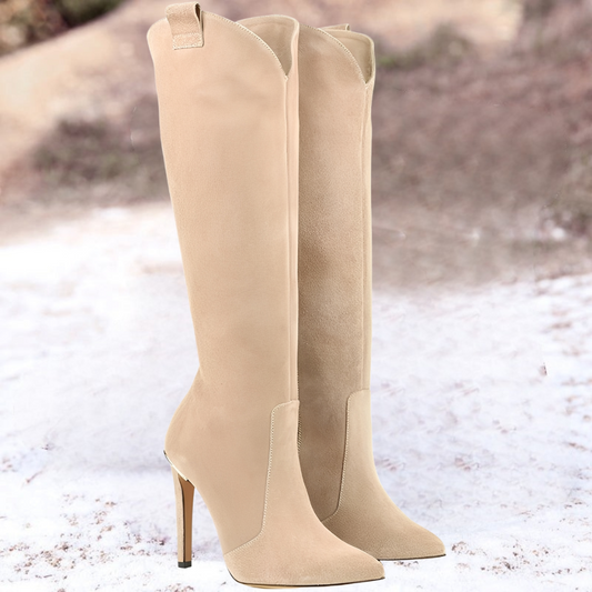 Mylène – Botas elegantes de cuero