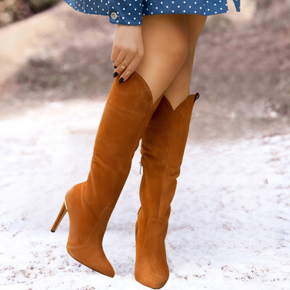 Mylène – Botas elegantes de cuero