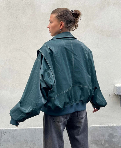 Lucia – Chaqueta Bomber Oversize