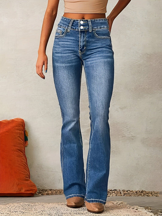 Neely - Jeans altos casuales para mujeres
