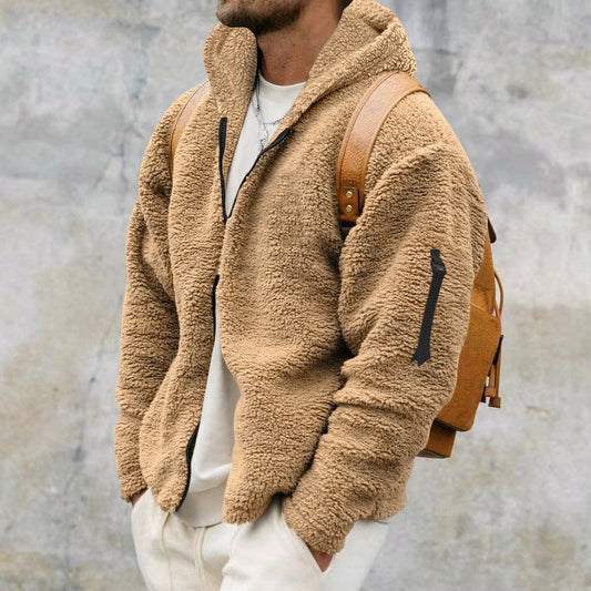 Cyan - Chaqueta de forro polar cálida