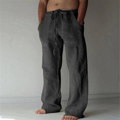 Benjamin - pantalones de lino elegantes para hombres