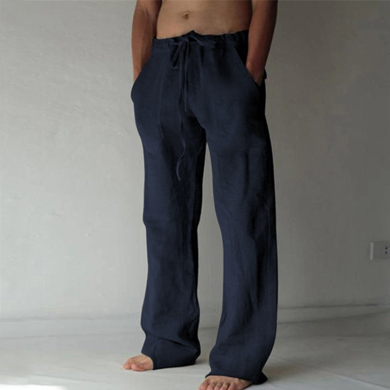 Benjamin - pantalones de lino elegantes para hombres