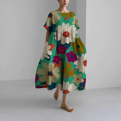 Ronja – Vestido Suelto Impreso