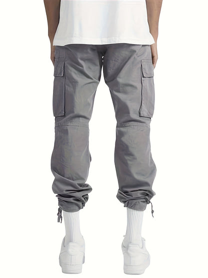 Magnus – Pantalones cargo anchos con bolsillos para hombres