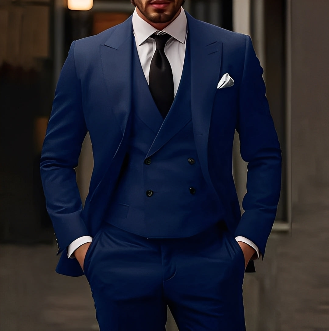Darrel - Traje formal holgado para caballeros