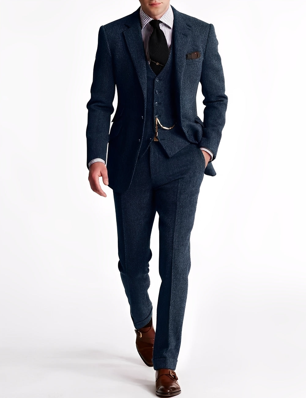 Alden - Trajes elegantes ajustados de esmoquin para hombres