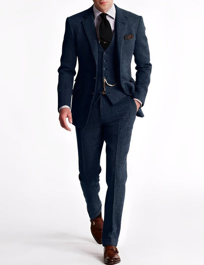 Alden - Trajes elegantes ajustados de esmoquin para hombres