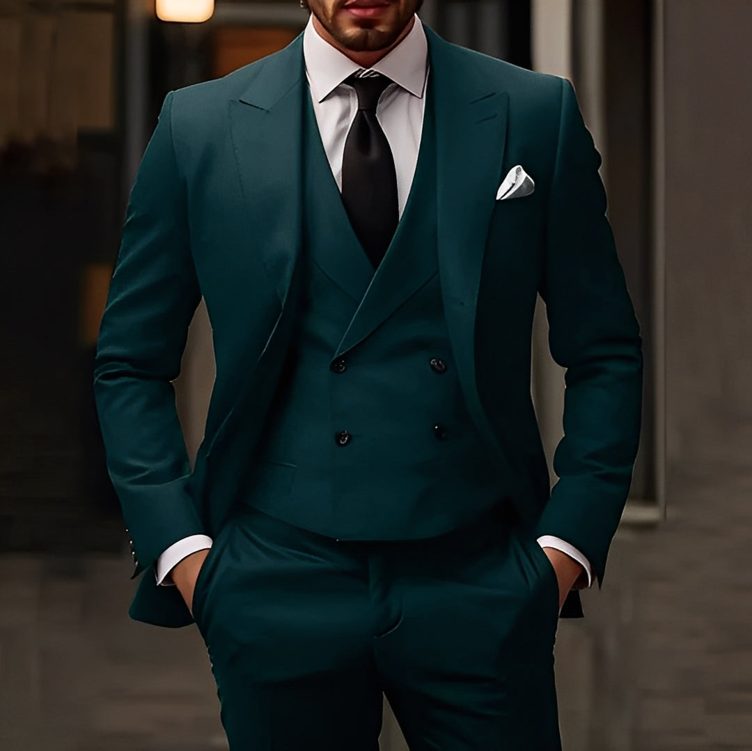 Darrel - Traje formal holgado para caballeros