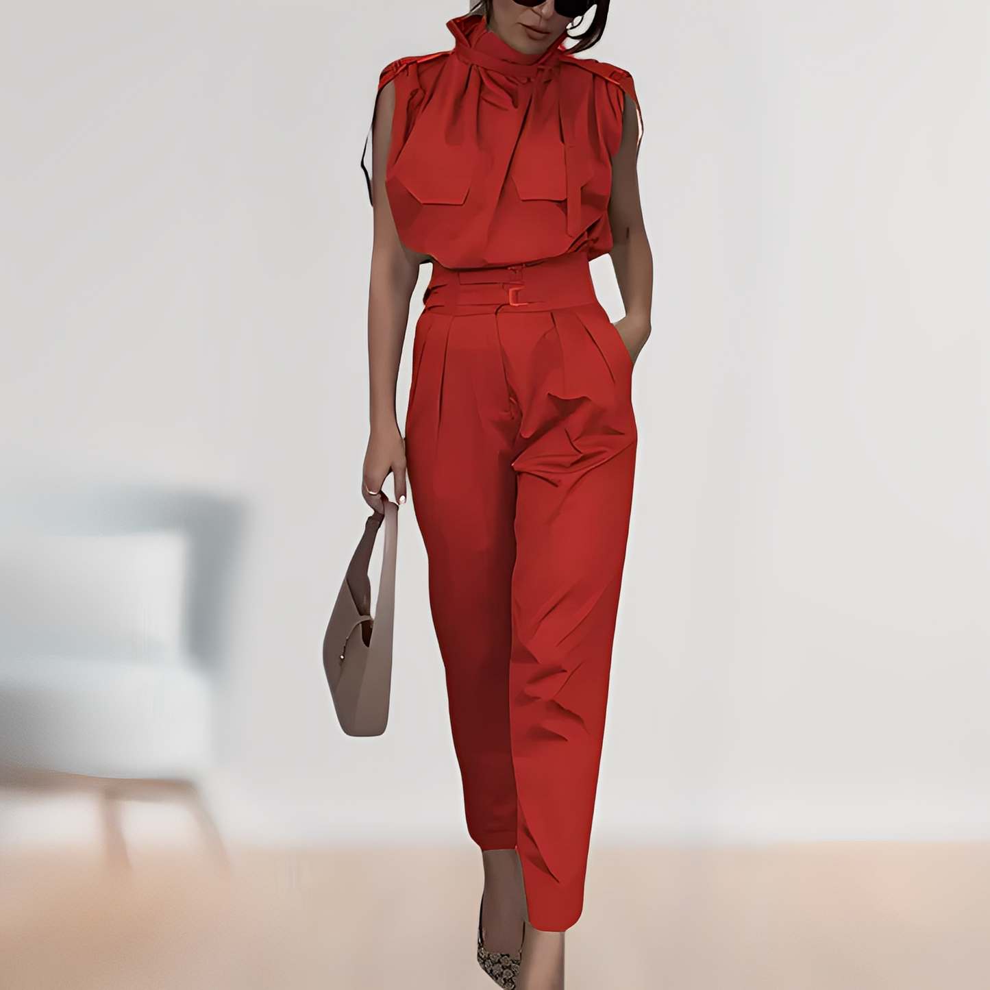 Leona – Elegante mono sin mangas