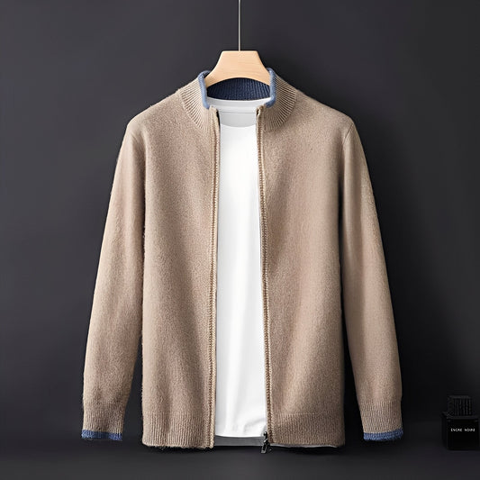 Brendon - Chaqueta informal con cremallera para hombres