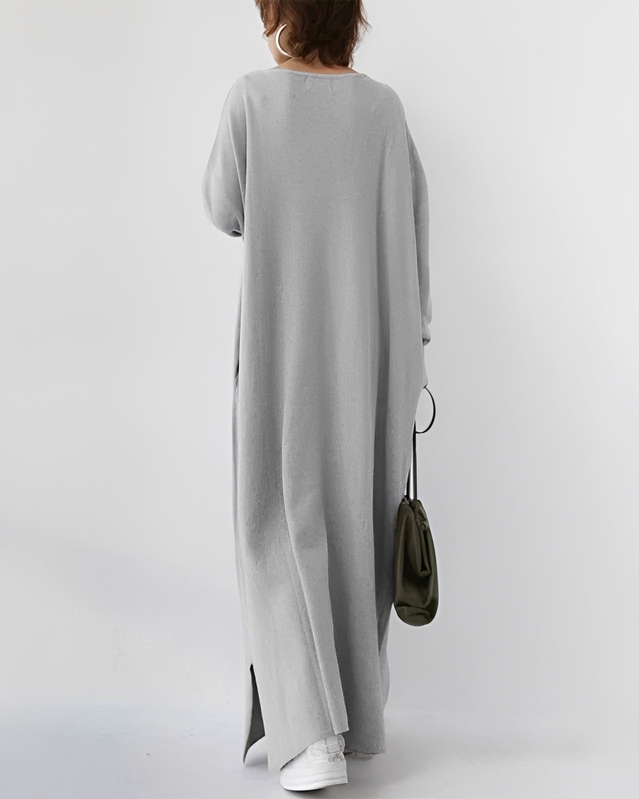 Eliana – Vestido Largo de Manga Larga